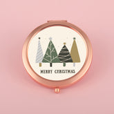 Christmas Special,70*70mm Button Mirror, HD Epoxy Style, Nine Styles, Limited Edition Gold Plating